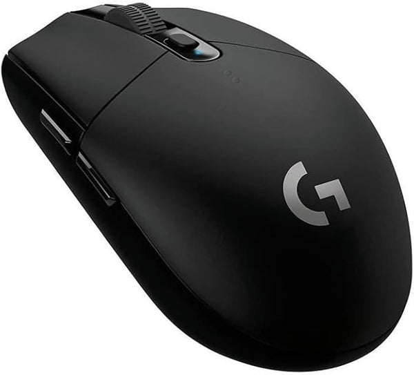 Logitech G305 Lightspeed Wireless Gaming Mouse, Hero Sensor, 12,000 Dpi, Lightweight, 6 ProgRAMmable Buttons, 250H Battery Life, On-Board Memory, Compatible With Pc / Mac - Black