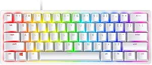 Razer Huntsman Mini Clicky Optical Switches(Purple), 60% Gaming Keyboard, Chroma Rgb Lighting