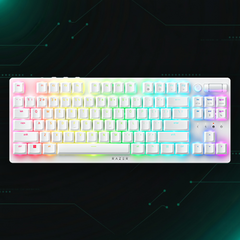 Razer DeathStalker V2 Pro Wireless Low-Profile RGB Gaming Keyboard – Open Box | لوحة المفاتيح اللاسلكية منخفضة الارتفاع رايزر ديث ستوكر V2 برو بإضاءة RGB – مفتوح الصندوق
