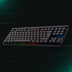 Logitech G515 TKL Wireless RGB Mechanical Gaming Keyboard – Open Box | لوحة المفاتيح الميكانيكية اللاسلكية لوجيتك G515 TKL بإضاءة RGB – مفتوح الصندوق