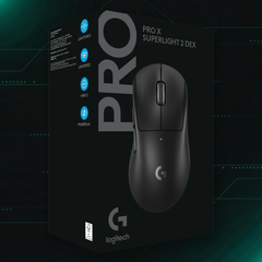 Logitech G Pro X Superlight 2 DEX Edition Wireless Gaming Mouse – Open Box | ماوس الألعاب اللاسلكي لوجيتك جي برو إكس سوبرلايت 2 إصدار DEX – مفتوح الصندوق